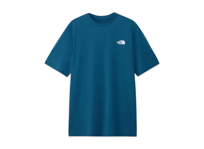 The North Face Short Sleeve GTD Melange Crew "Mountain Blue"