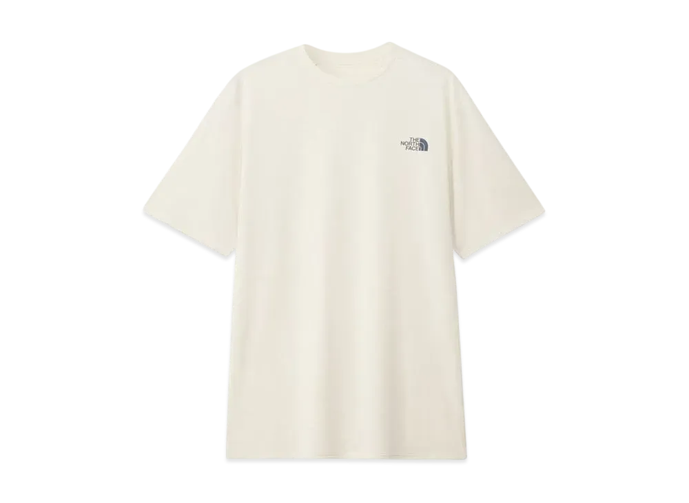 The North Face Short Sleeve GTD Melange Crew "Grayish White"