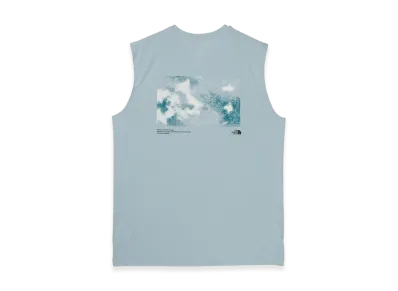 The North Face Sleeveless GTD Melange Graphic Crew "Celestial Blue"