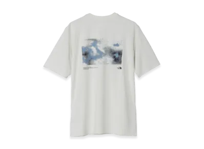 The North Face Short Sleeve GTD Melange Graphic Crew "Greyish White"