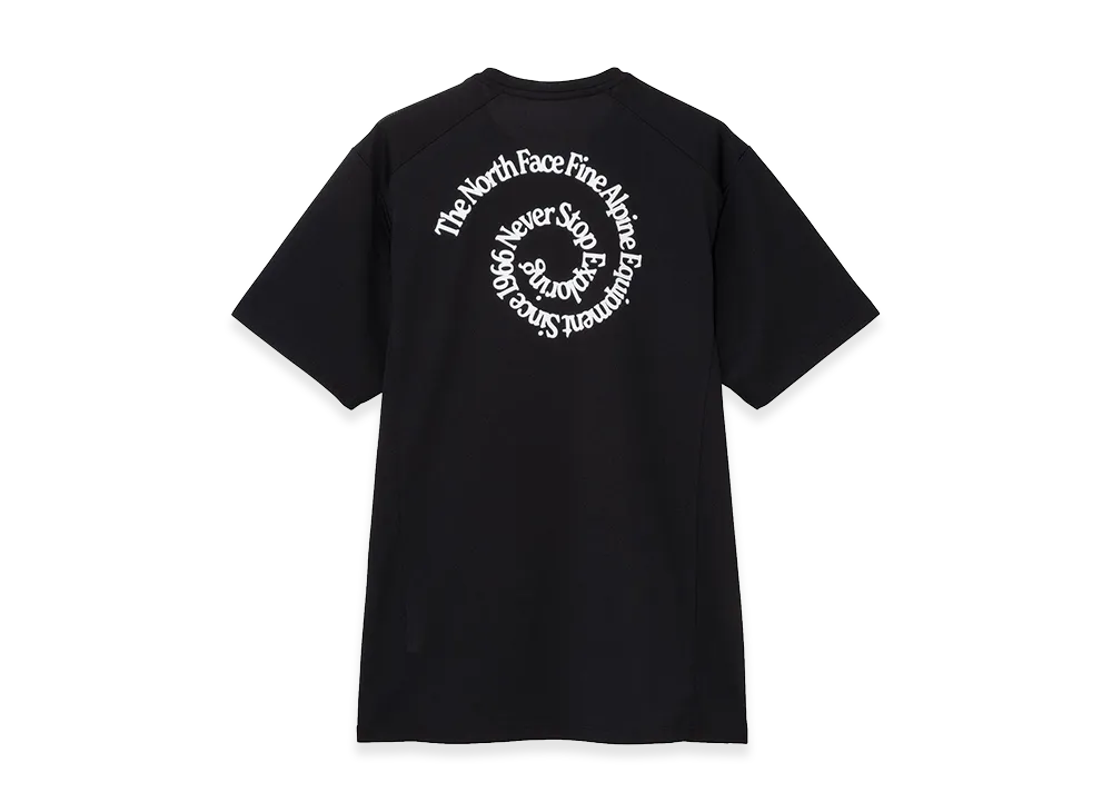 The North Face Short Sleeve Ampere Graphic Crew "Black"