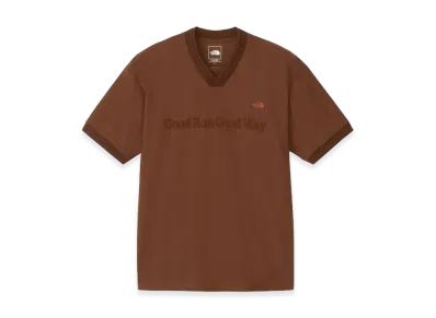 The North Face Short Sleeve Free Run Team Shirt "Ember Soil"