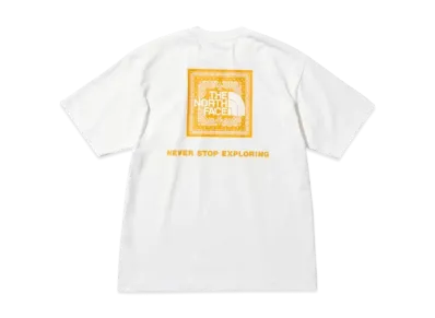 The North Face Short Sleeve Bandana Square Logo Tee "White"