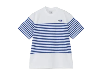 The North Face Short Sleeve Panel Border Tee "White"