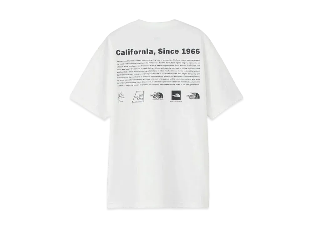 The North Face Short Sleeve Historical Logo Tee "White"