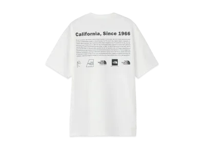 The North Face Short Sleeve Historical Logo Tee "White"
