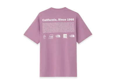 The North Face Short Sleeve Historical Logo Tee "Lavender"