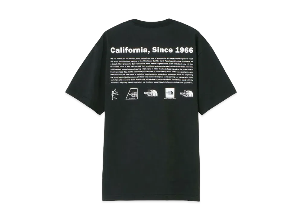 The North Face Short Sleeve Historical Logo Tee "Black"