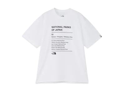 The North Face Short Sleeve National Park Tee "White"