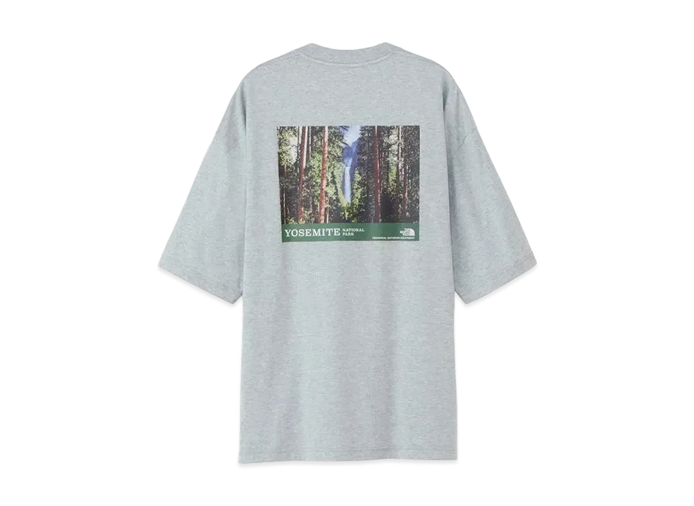The North Face Short Sleeve Yosemite Scenery Tee "Mix Gray"