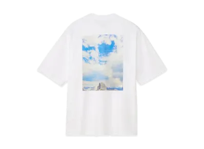 The North Face Short Sleeve Yosemite Scenery Tee "White2"