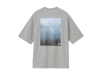 The North Face Short Sleeve Yosemite Scenery Tee "Mixed Gray 2"