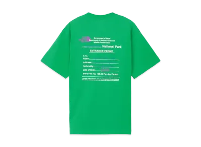 The North Face Hort Sleeve Entrance Permission Tee "Optic Emerald"