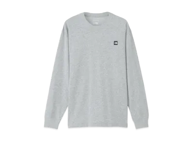 The North Face Long Sleeve Small Box Logo Tee "Mix Gray"