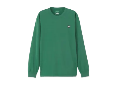 The North Face Long Sleeve Small Box Logo Tee "TNF Green"