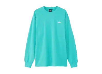 The North Face Long Sleeve Nuptse Cotton Tee "Geyser Aqua"