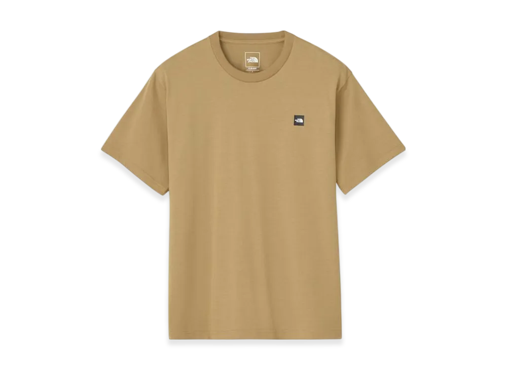 The North Face Men's Short Sleeve Small Box Logo Tee "Classic Khaki"