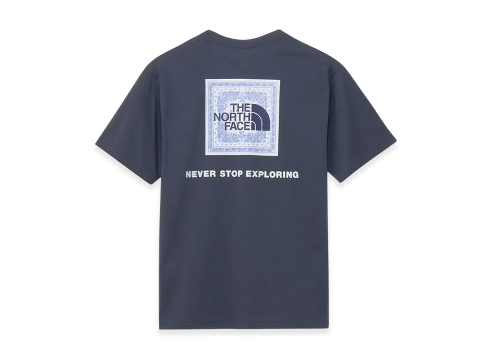 The North Face Men's Short Sleeve Bandana Square Logo Tee "Urban Navy"