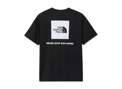 The North Face Short Sleeve Back Square Logo Tee "Black2"