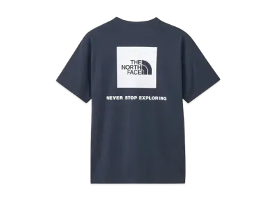 The North Face Short Sleeve Back Square Logo Tee "Urban Navy"
