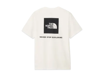 The North Face Short Sleeve Back Square Logo Tee "White2"