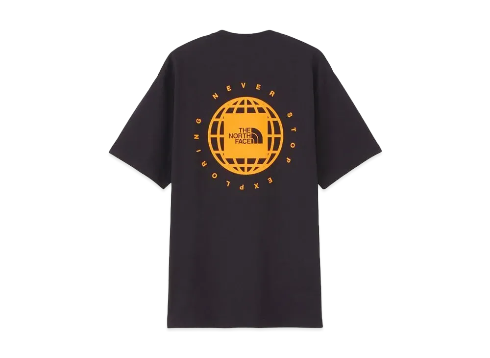 The North Face Short Sleeve Geo Square Logo Tee (Unisex) "Black"