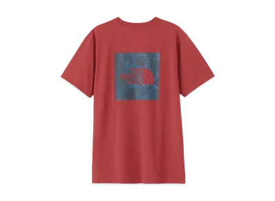 The North Face Short Sleeve Run Mesh Square Logo Tee "Iron Red"