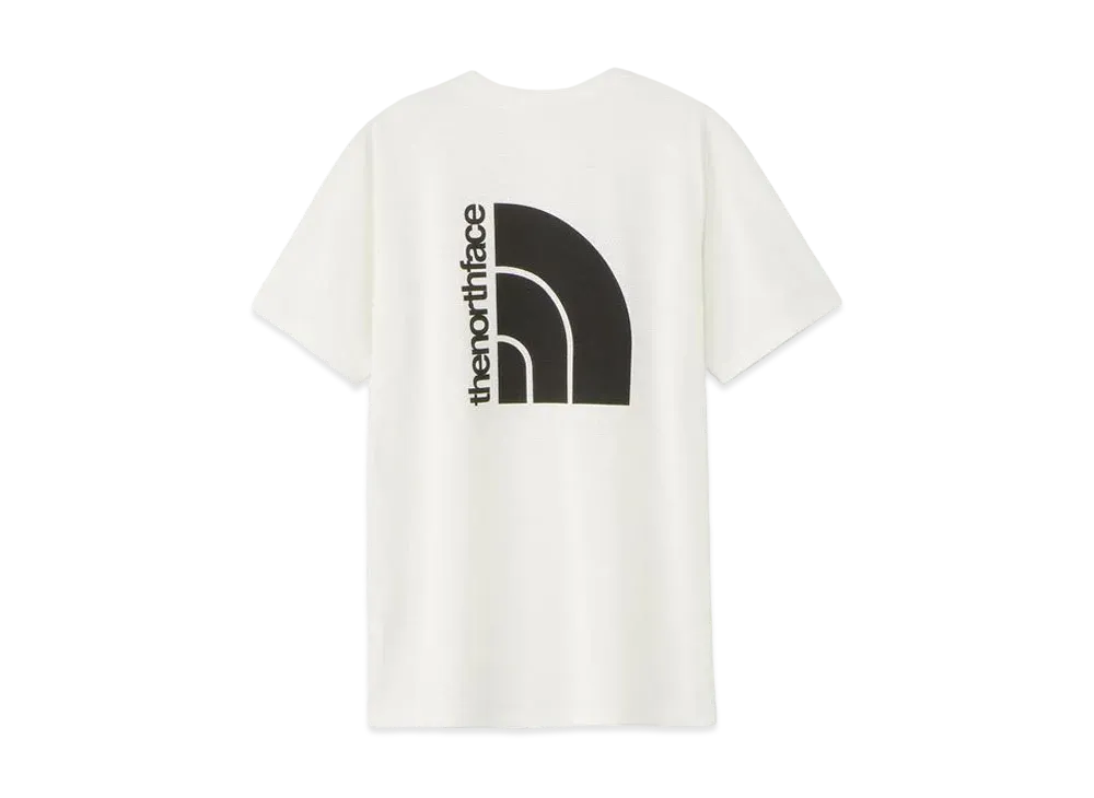 The North Face Short Sleeve Run Mesh Half Dome Tee "Grayish White"