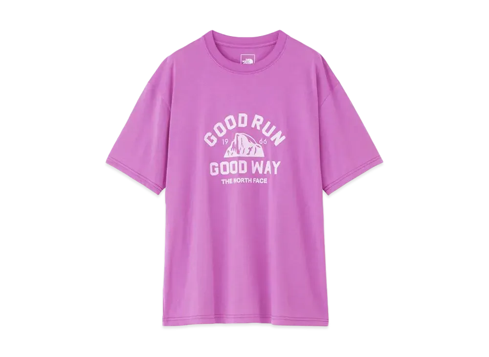 The North Face Short Sleeve Free Run Crew (Unisex) "Aubergine"