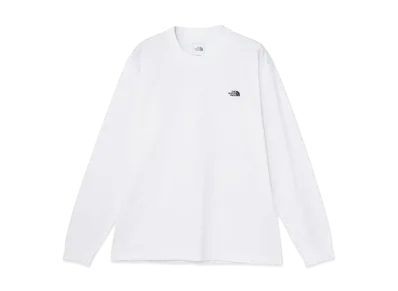 The North Face Long Sleeve Flash Dry Nuptse Cotton Tee "White"