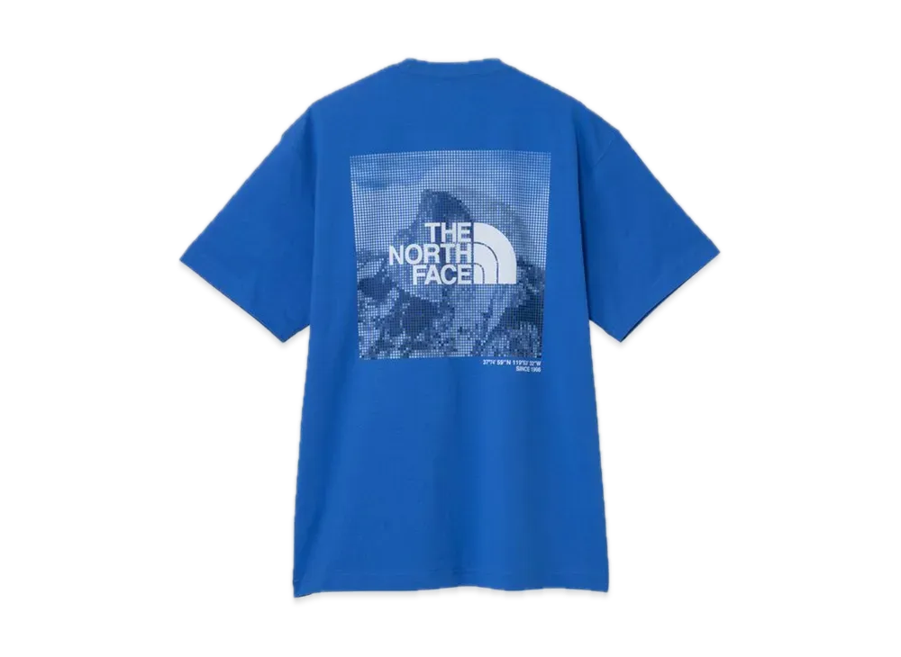 The North Face Short Sleeve Half Dome Digital Square Logo Tee "Hero Blue"