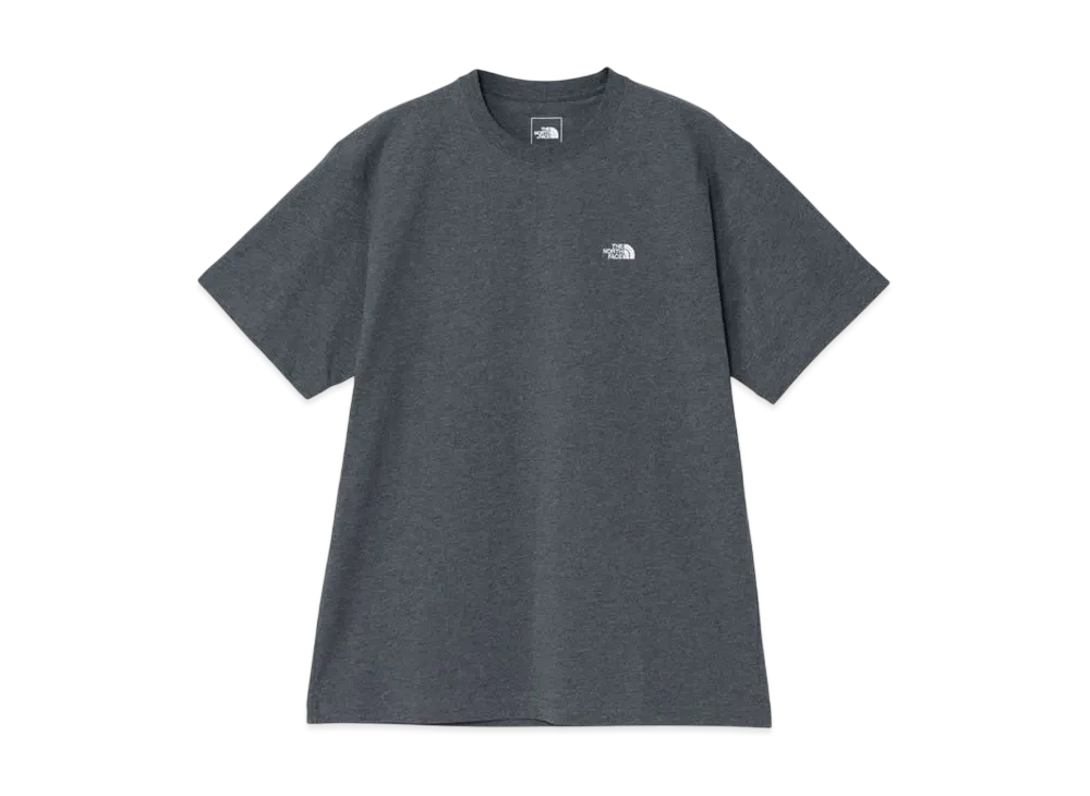 The North Face Short Sleeve Flash Dry Nuptse Cotton Tee "Mix Charcoal"