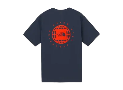The North Face Short Sleeve Geo Square Logo Tee "Urban Navy"