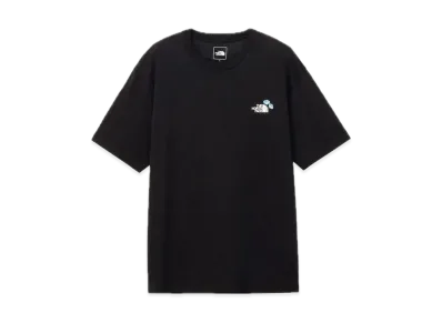 The North Face Short Sleeve Flower Logo Tee "Black"