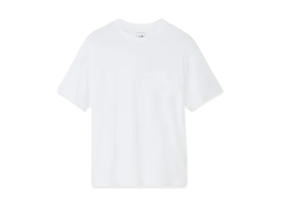 The North Face Short Sleeve Small Logo Pocket Tee "White"