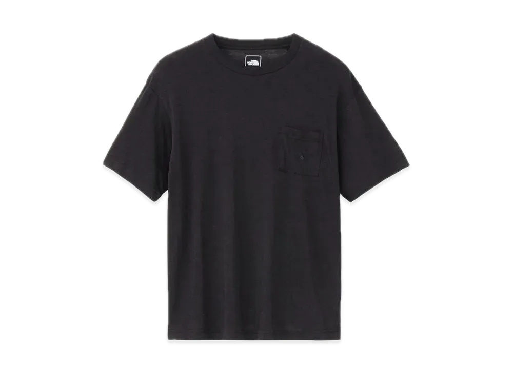 The North Face Short Sleeve Small Logo Pocket Tee "Black"