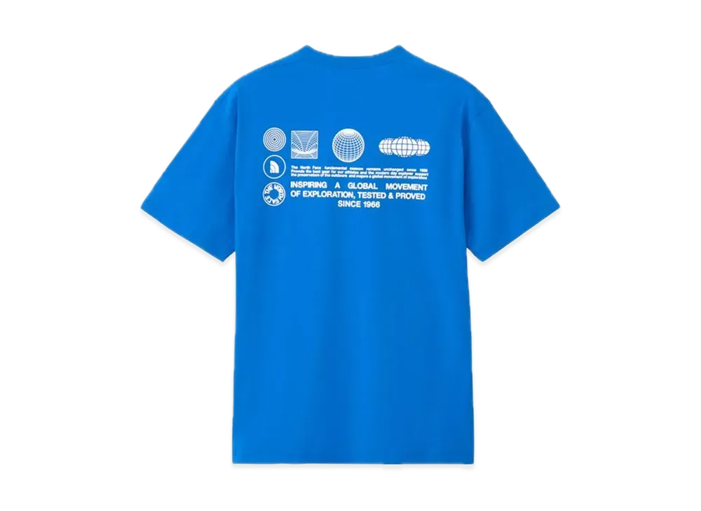 The North Face Short Sleeve Flash Dry Glove Grid Cotton Tee "Hero Blue"