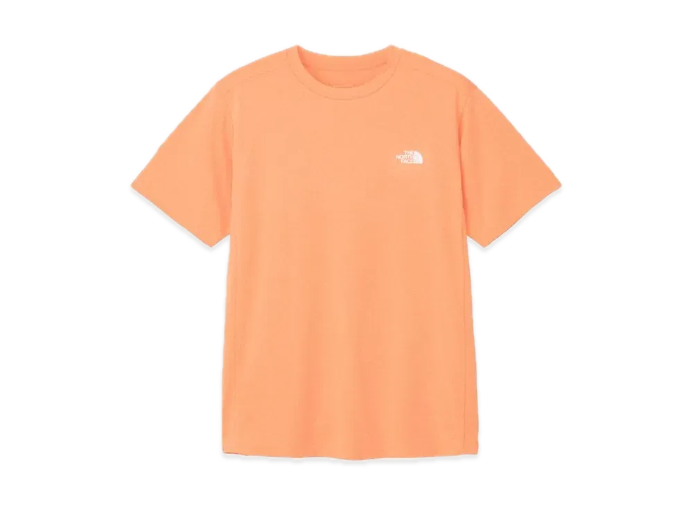 The North Face Short Sleeve One Point Logo Tee "Papaya"