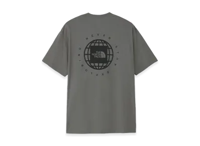 The North Face Short Sleeve Geo Square Logo Tee "Smoked Pearl"