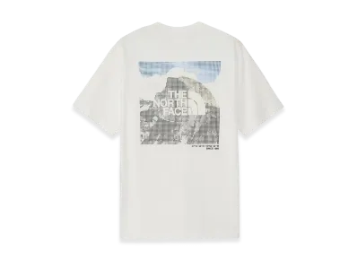The North Face Short Sleeve Half Dome Digital Square Logo Tee "White"