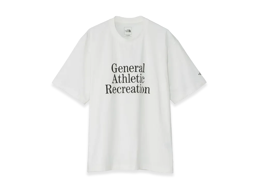 The North Face General Athletic Recreation Typographic White Short Sleeve Tee Unisex "White/Black"