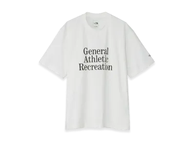 The North Face General Athletic Recreation Typographic White Short Sleeve Tee Unisex "White/Black"