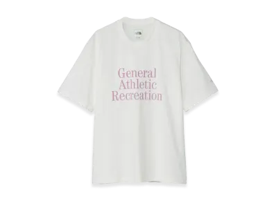 The North Face General Athletic Recreation Typographic White Short Sleeve Tee Unisex "White/Sea Fog"