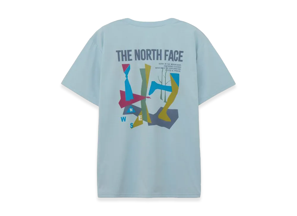 The North Face Short Sleeve ES Retro Trail Tee Mens "Celestial Blue"
