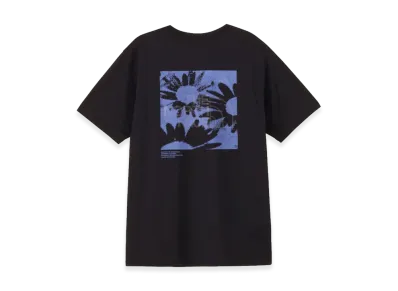 The North Face Short Sleeve ES Flower Box Logo Tee "Black"
