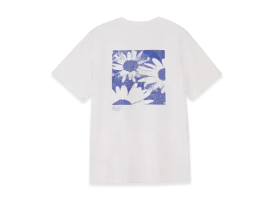 The North Face Short Sleeve ES Flower Box Logo Tee "White"