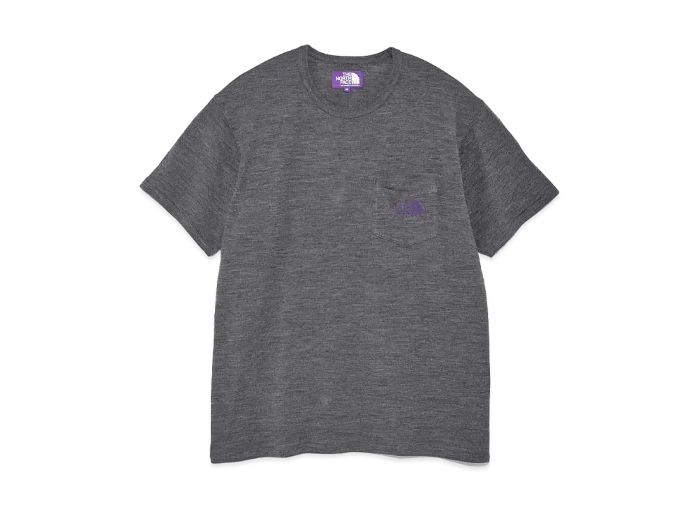 The North Face PURPLE LABEL Merino Field Tee "Asphalt Gray"