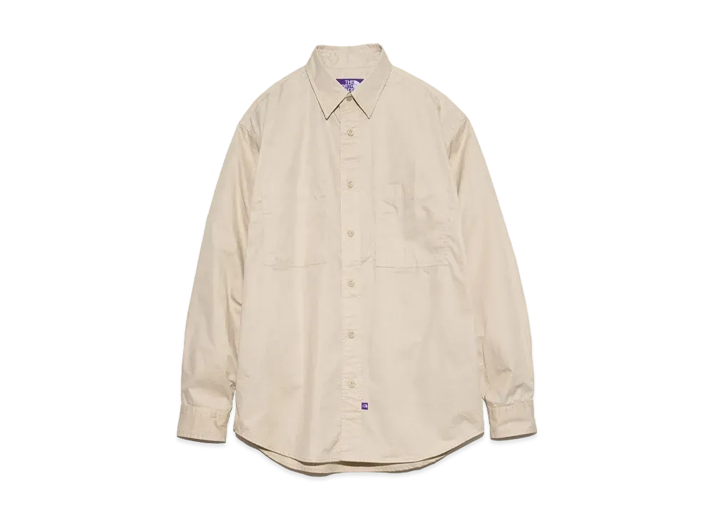 The North Face PURPLE LABEL Double Pocket Field Work Shirt "Beige"