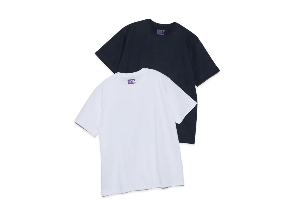 The North Face PURPLE LABEL Pack Field Tee "White x Navy"
