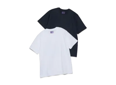 The North Face PURPLE LABEL Pack Field Tee "White x Navy"